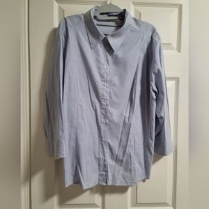 Riders By Lee Button Up Blouse Shirt XXL